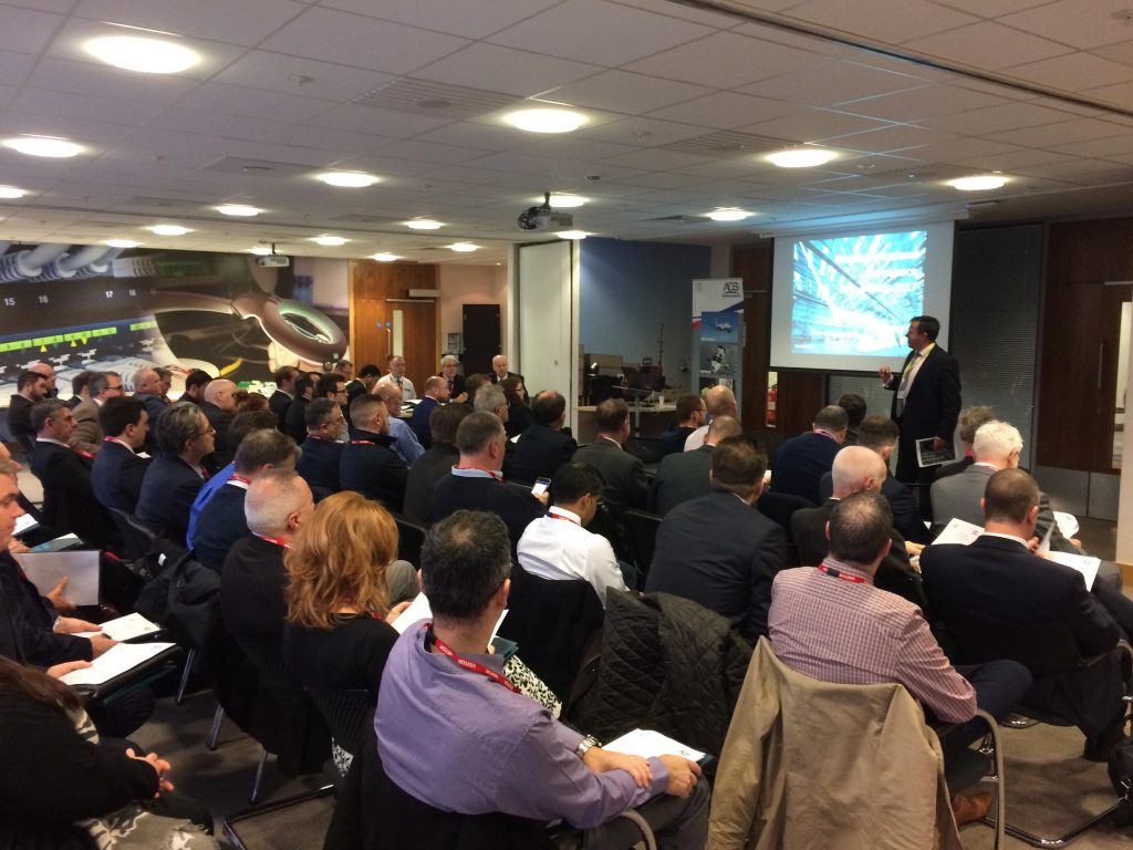 Attendees at the ADS Aerospace Interiors Group Meeting in Belfast