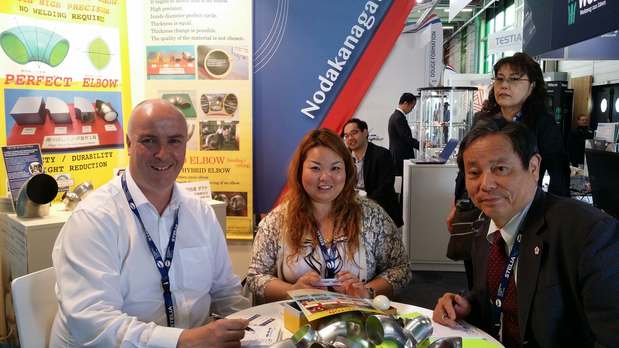 Meeting with a company from Japan