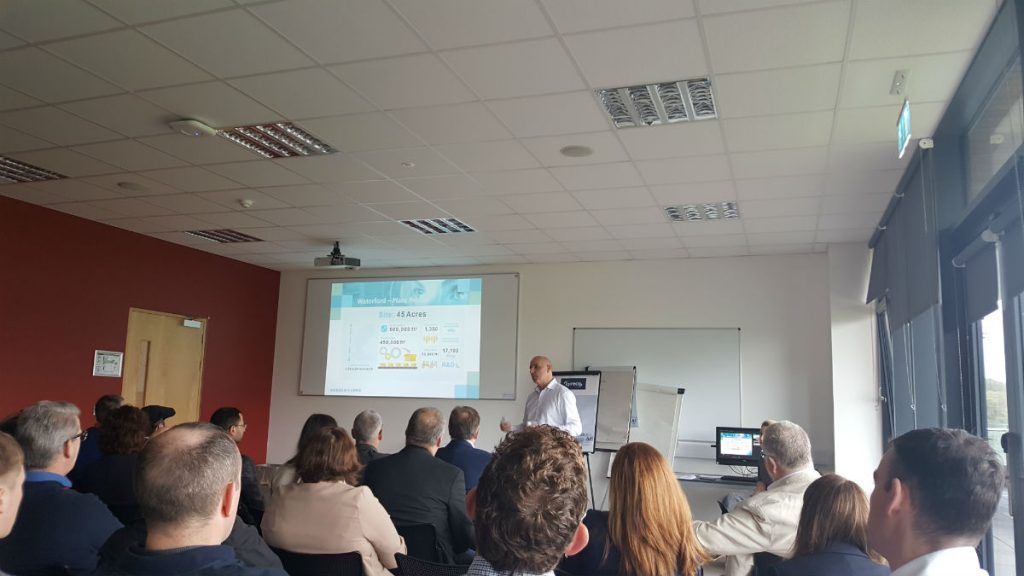 Mark Hennessy Operations Lead at Bausch & Lomb Waterford, speaking at the 2018 WIT Lean Conference